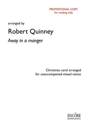 Robert Quinney: Away in a manger