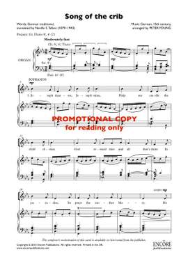 Peter Young: Song of the crib