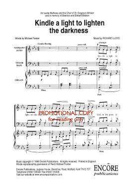 Richard Lloyd: Kindle a light to lighten the darkness