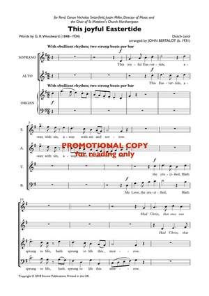 John Bertalot: This joyful Eastertide