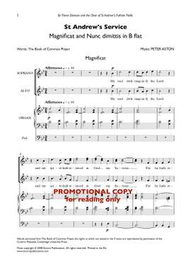 Peter Aston: St Andrew's Service