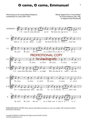 Sarah MacDonald: O come, O come, Emmanuel