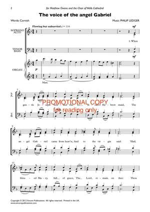 Philip Ledger: The voice of the angel Gabriel