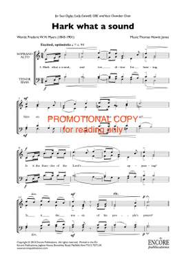Thomas Hewitt Jones: Hark what a sound