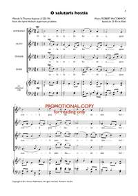 Robert McCormick: O salutaris hostia