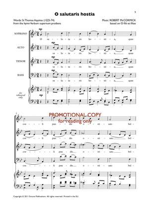 Robert McCormick: O salutaris hostia
