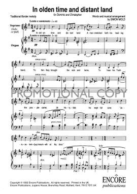 Simon Mold: In olden time and distant land