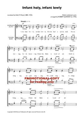 Robert Quinney: Infant holy, infant lowly