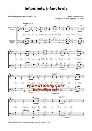 Robert Quinney: Infant holy, infant lowly
