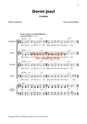 Jeremy Dibble: Dormi, Jesu!