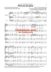 Stephen Cleobury: Thine be the glory II