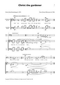 Richard Elfyn Jones: Christ the gardener