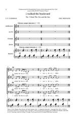 Eric Whitacre: I walked the boulevard Product Image