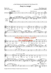 Alexander Berry: Away in a manger