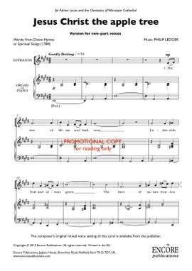 Philip Ledger: Jesus Christ the apple tree (II)