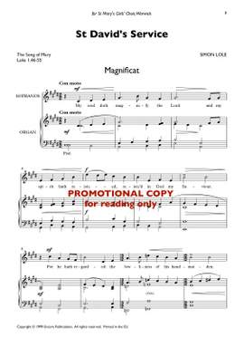 Simon Lole: St David’s Service