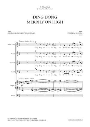 Hough, Stephen: Ding Dong Merrily on High. SATB & organ Product Image