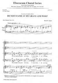 Jepson: Do Not Stand At My Grave And Weep