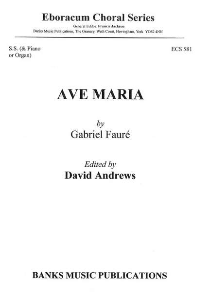 Faure: Ave Maria