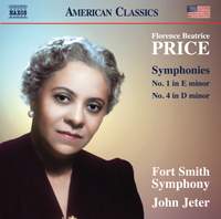 Florence Beatrice Price: Symphonies Nos. 1 & 4