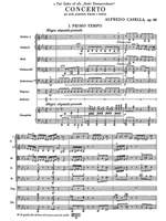 Casella, Alfredo: Concerto per archi, pianoforte, timpani e batteria, Op.69 Product Image