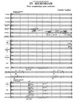 Lajtha, László: In Memoriam op. 35, pièce symphonique pour orchestre Product Image