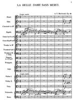 Mackenzie, Alexander Campbell: La belle dame sans merci Op.29, ballad for orchestra Product Image
