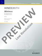 Hindemith, P: Minimax Product Image