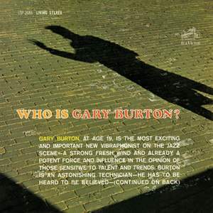 Who Is Gary Burton Product Image