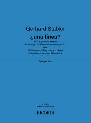 Gerhard Stäbler: ¿una línea?