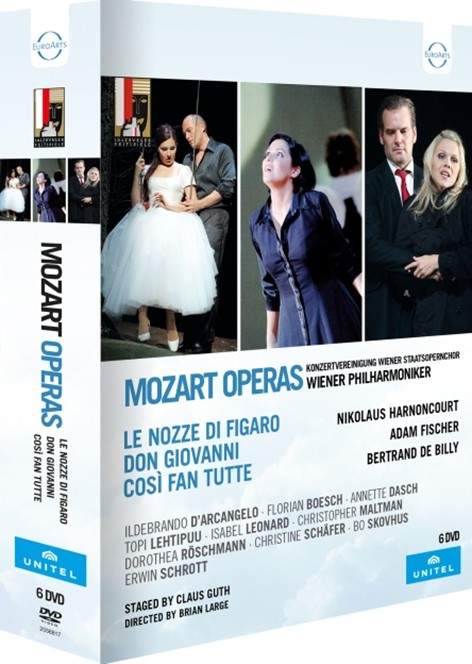 Mozart at Salzburg Festival - Arthaus Musik: 107521 - 6 DVD Videos