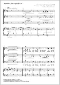 Gerlitz: Wenn ich ein Vöglein wär