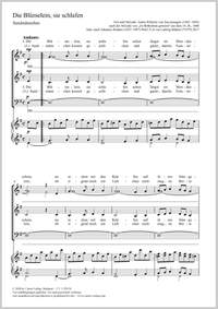 Böhme: Die Blümelein, sie schlafen