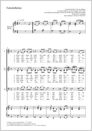 Becker: Feinsliebchen
