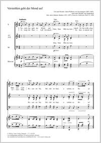 Brahms: Verstohlen geht der Mond auf