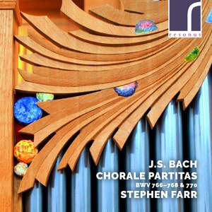 JS Bach: Chorale Partitas, BWV 766-768 & 770