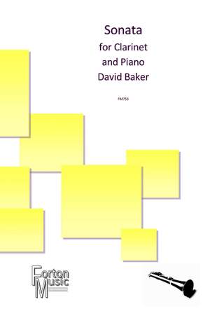 Baker, David: Sonata for Clarinet and Piano