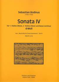 Sebastian Bodinus: Sonata Iv D-Moll