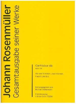 Johann Rosenmüller: Confitebor Tibi D-Moll Rwv.E 133