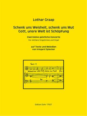Lothar Graap: Zwei Kleine Geistliche Konzerte
