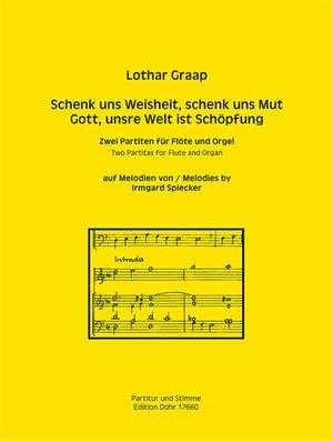 Lothar Graap: Zwei Partiten Auf Melodien Von Irmgard Spiecker