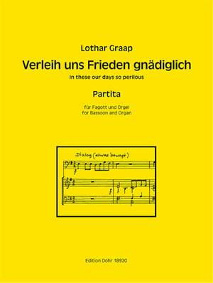 Lothar Graap: Verleih Uns Frieden Gnädiglich