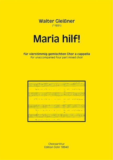 Walter Gleißner: Maria Hilf