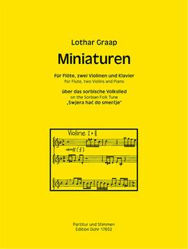 Lothar Graap: Miniaturen Über Das Sorbische Volkslied