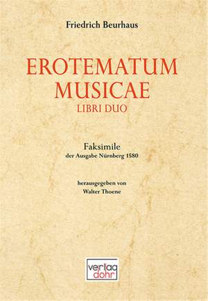 Friedrich Beurhaus: Erotematum Musicae Libri Duo