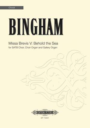 Judith Bingham: Missa Brevis V: Behold the Sea
