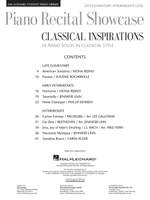 John Thompson: Piano Recital Showcase - Classical Inspirations Product Image