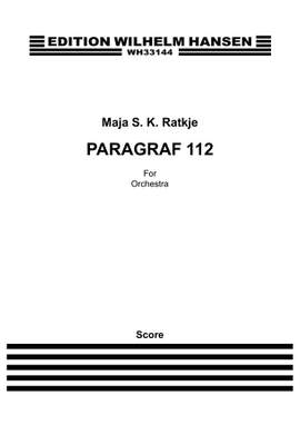 Maja S.K. Ratkje: Paragraf 112