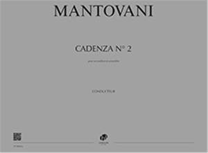 Mantovani, Bruno: Cadenza No.2 (score)