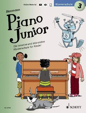 Heumann, H: Piano Junior: Klavierschule 3 Vol. 3